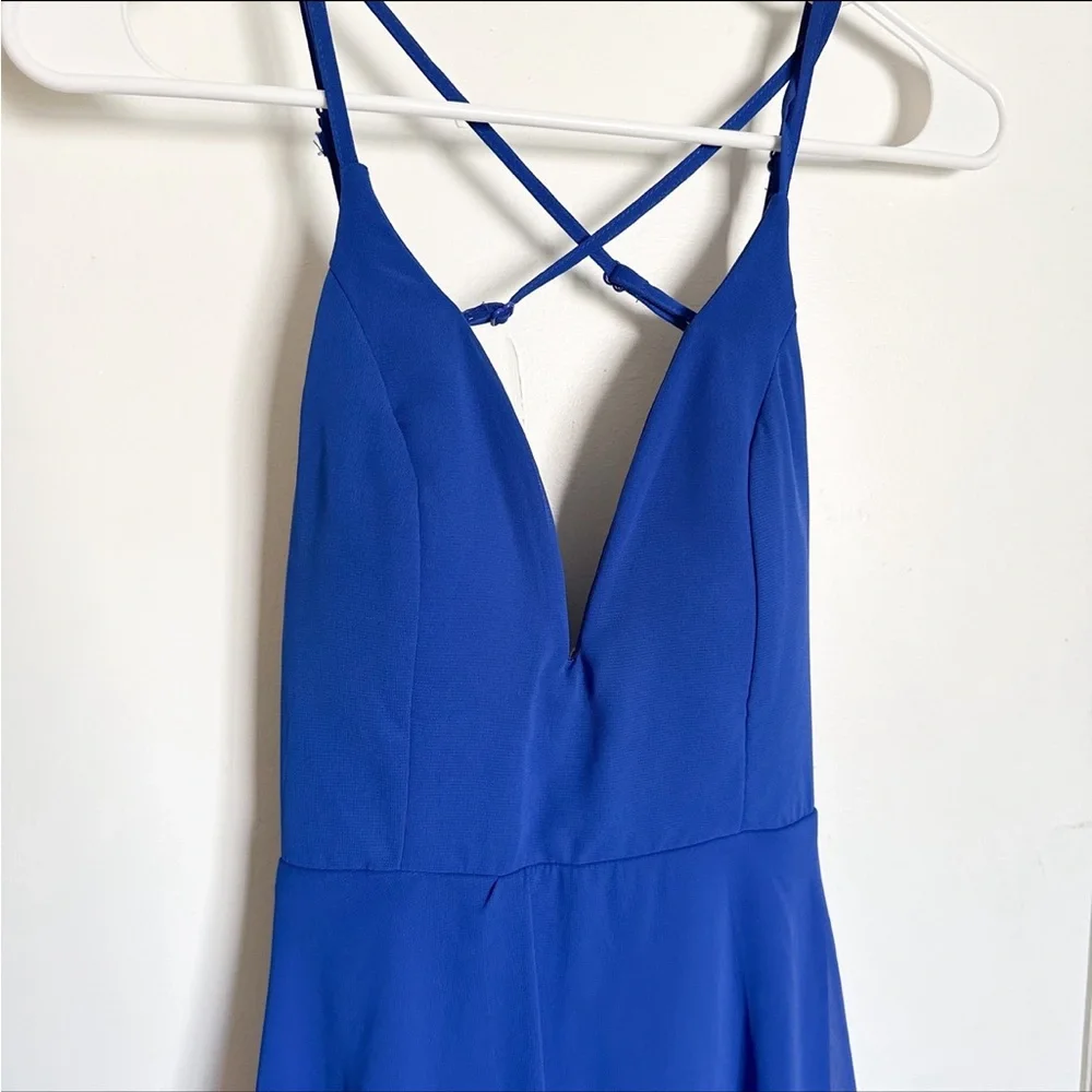 Charlotte Russe • Strappy Skater Dress • Royal Blue • Size XS - Picture 3 of 8